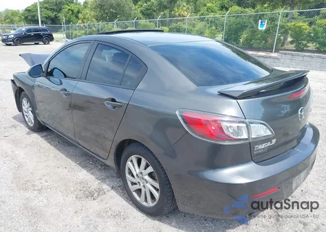 2012 Mazda Mazda3 I Touring from USA, damaged, VIN JM1BL1V75C1555049